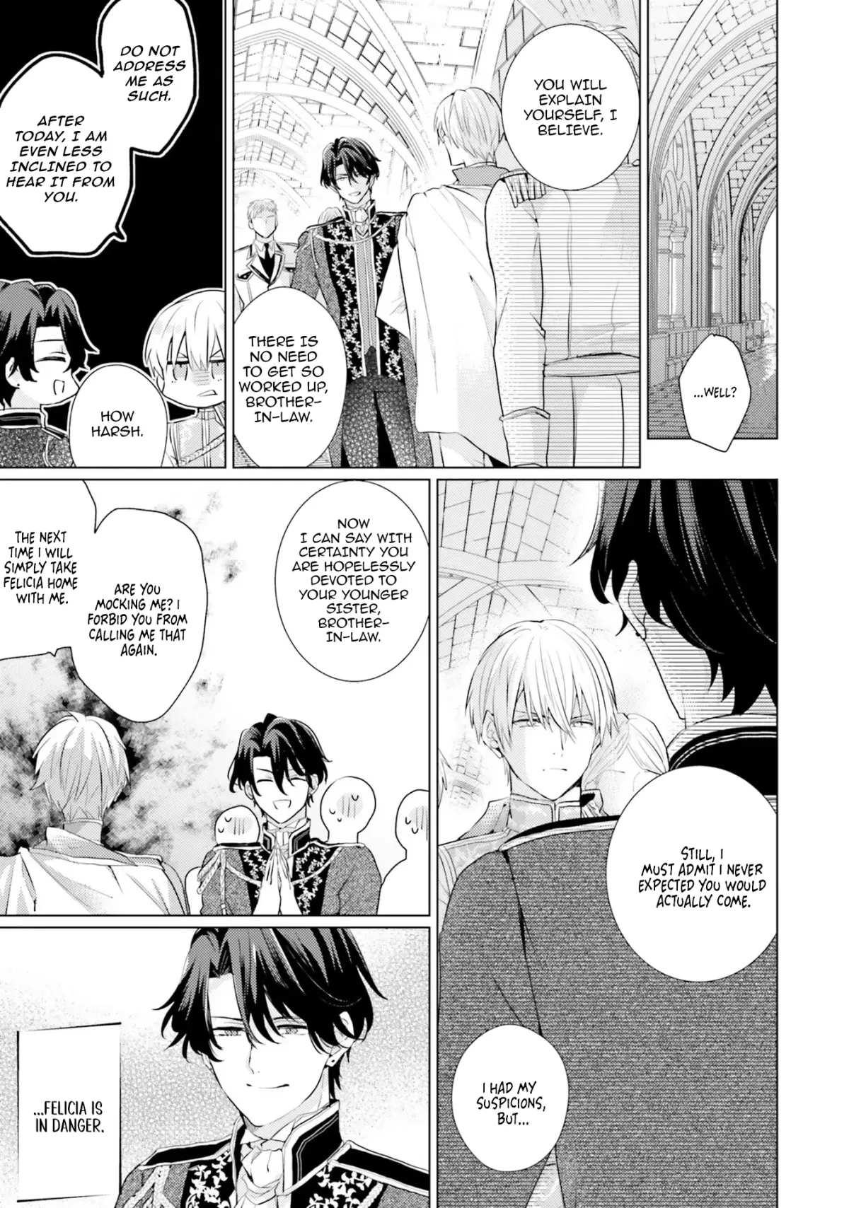 Since a saintess is coming from another world, I, the hindrance, want to disappear Chapter 12 page 7 - 