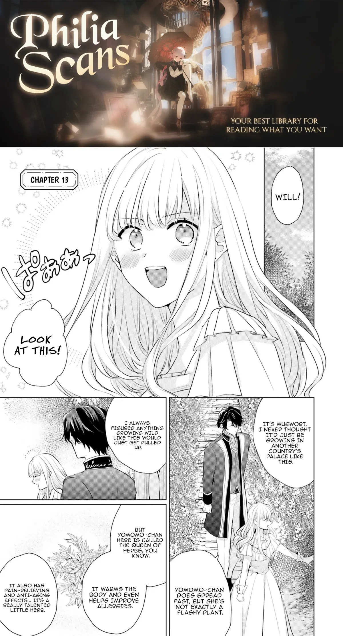 Since a saintess is coming from another world, I, the hindrance, want to disappear Chapter 13 page 1 - 