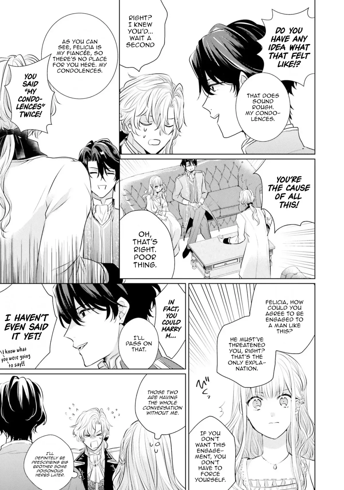 Since a saintess is coming from another world, I, the hindrance, want to disappear Chapter 14 page 24 - 