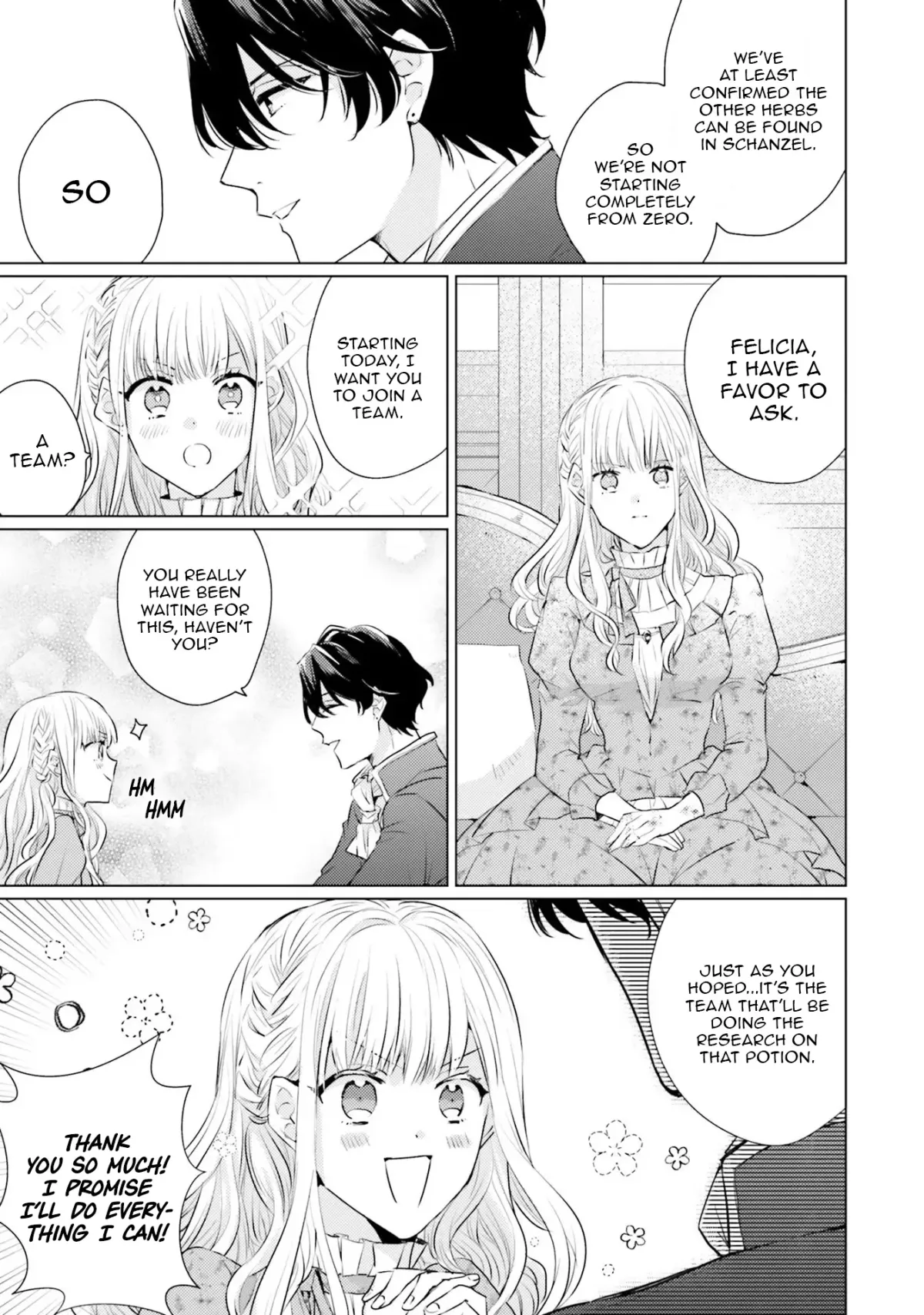 Since a saintess is coming from another world, I, the hindrance, want to disappear Chapter 14 page 4 - 