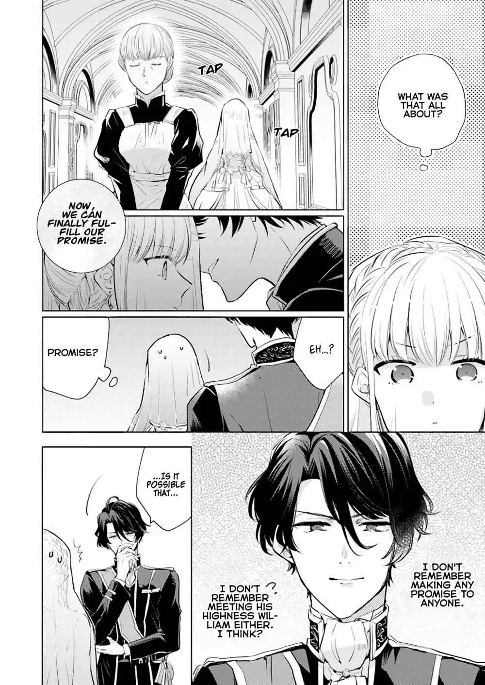 Since a saintess is coming from another world, I, the hindrance, want to disappear Chapter 2.1 page 2 - 