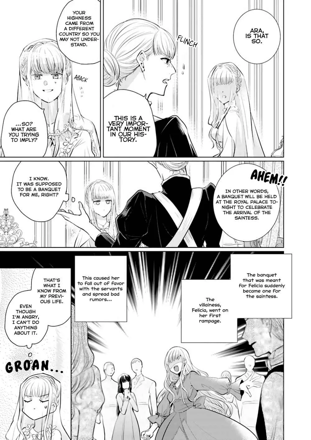 Since a saintess is coming from another world, I, the hindrance, want to disappear Chapter 2.1 page 7 - 