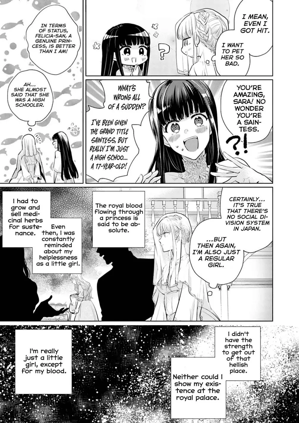 Since a saintess is coming from another world, I, the hindrance, want to disappear Chapter 2.3 page 5 - 
