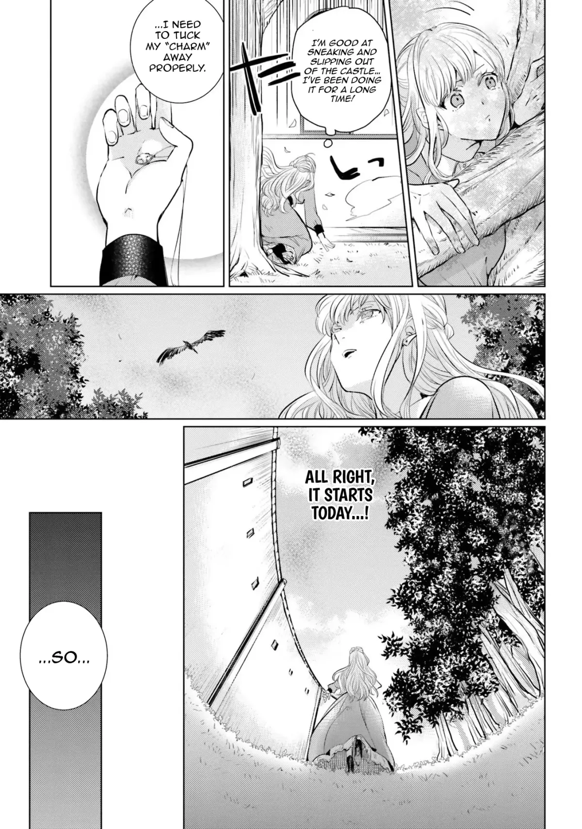 Since a saintess is coming from another world, I, the hindrance, want to disappear Chapter 3 page 3 - 