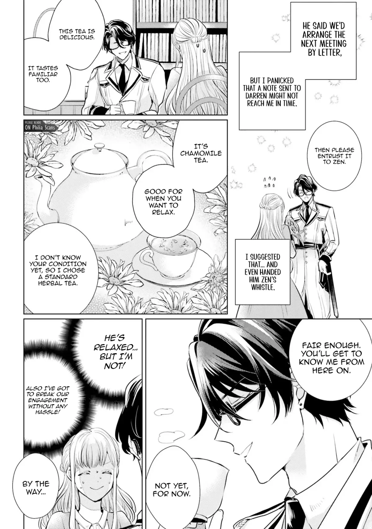 Since a saintess is coming from another world, I, the hindrance, want to disappear Chapter 4 page 8 - 