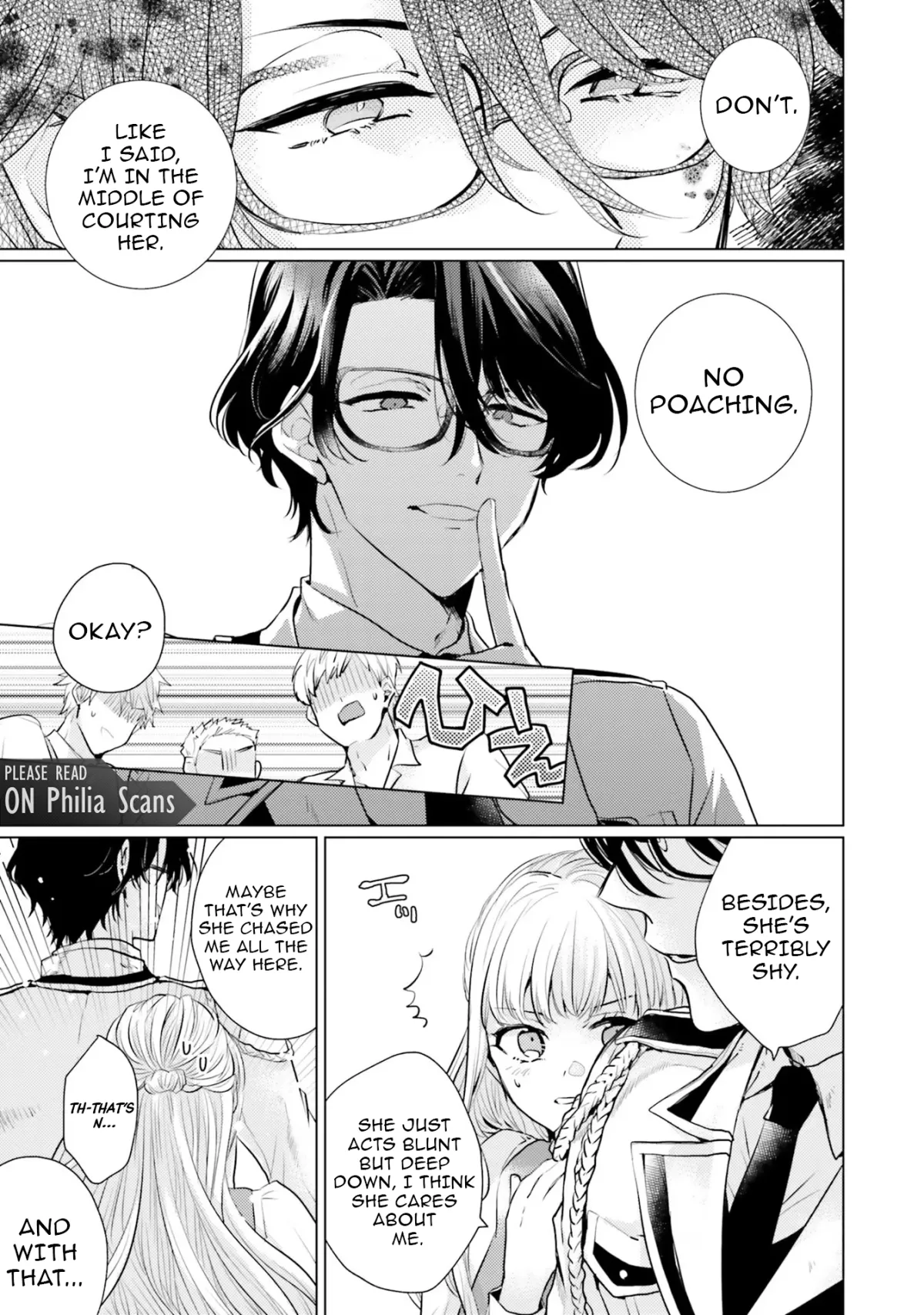 Since a saintess is coming from another world, I, the hindrance, want to disappear Chapter 5 page 9 - 