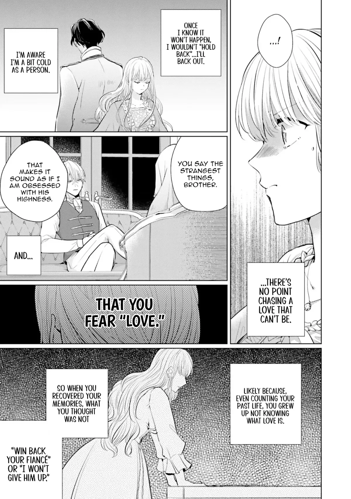 Since a saintess is coming from another world, I, the hindrance, want to disappear Chapter 6 page 19 - 