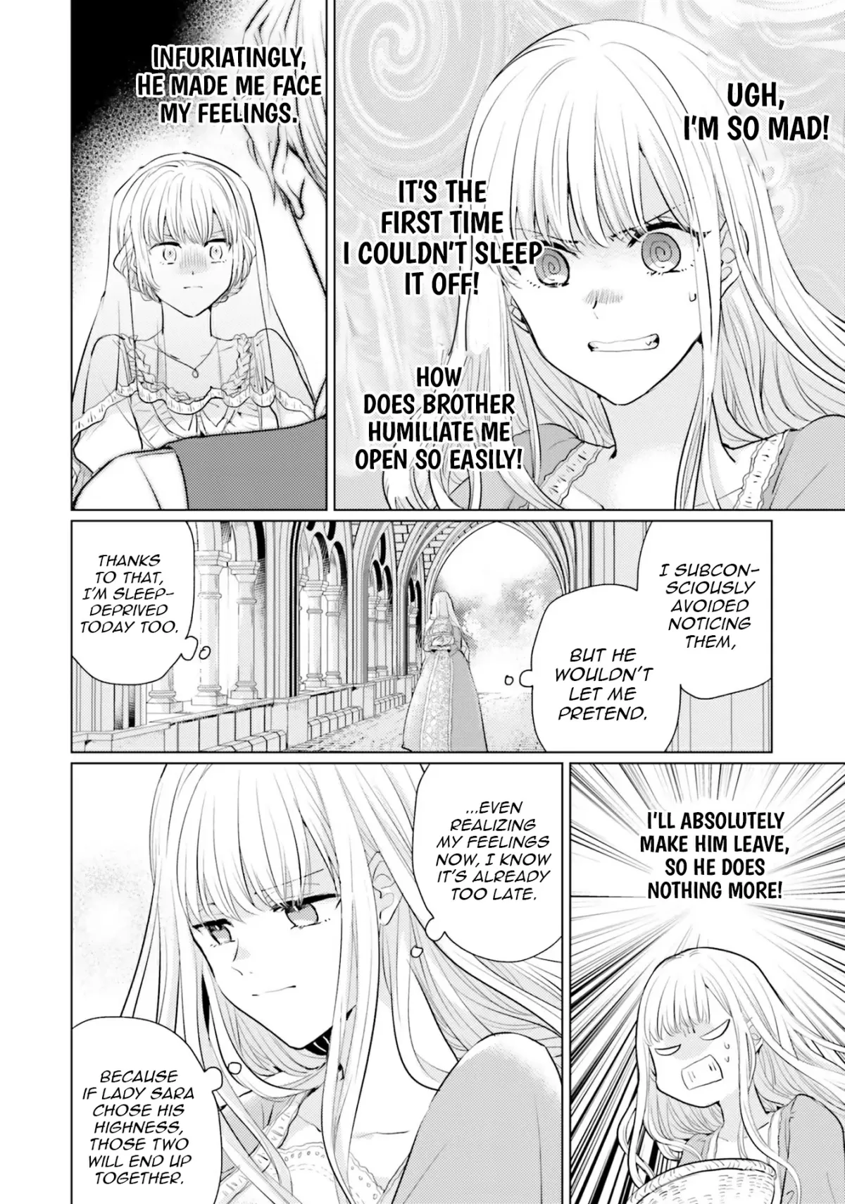 Since a saintess is coming from another world, I, the hindrance, want to disappear Chapter 6 page 24 - 