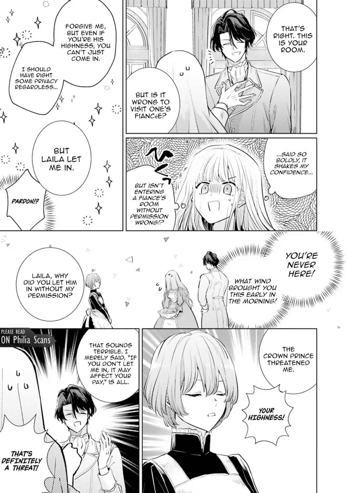 Since a saintess is coming from another world, I, the hindrance, want to disappear Chapter 6 page 27 - 