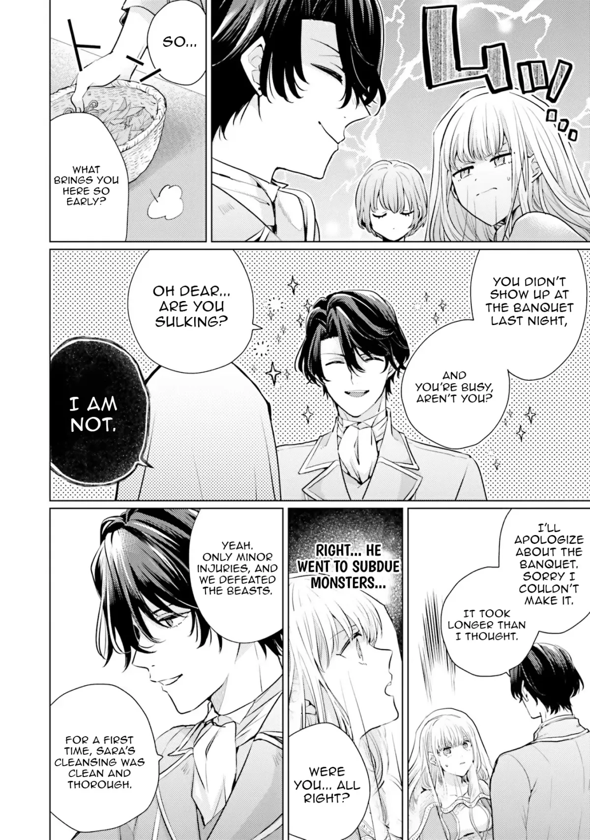 Since a saintess is coming from another world, I, the hindrance, want to disappear Chapter 6 page 28 - 