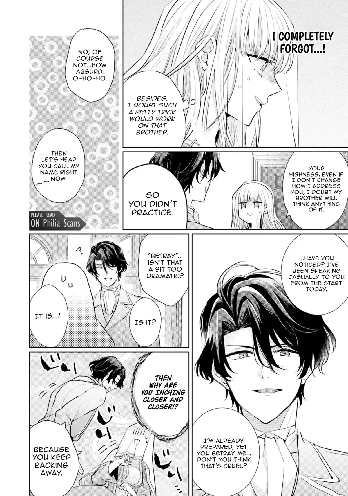 Since a saintess is coming from another world, I, the hindrance, want to disappear Chapter 6 page 32 - 