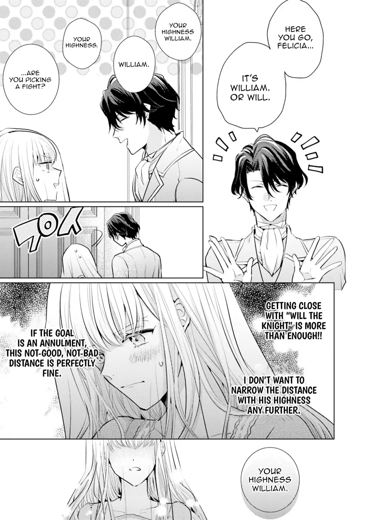 Since a saintess is coming from another world, I, the hindrance, want to disappear Chapter 6 page 33 - 