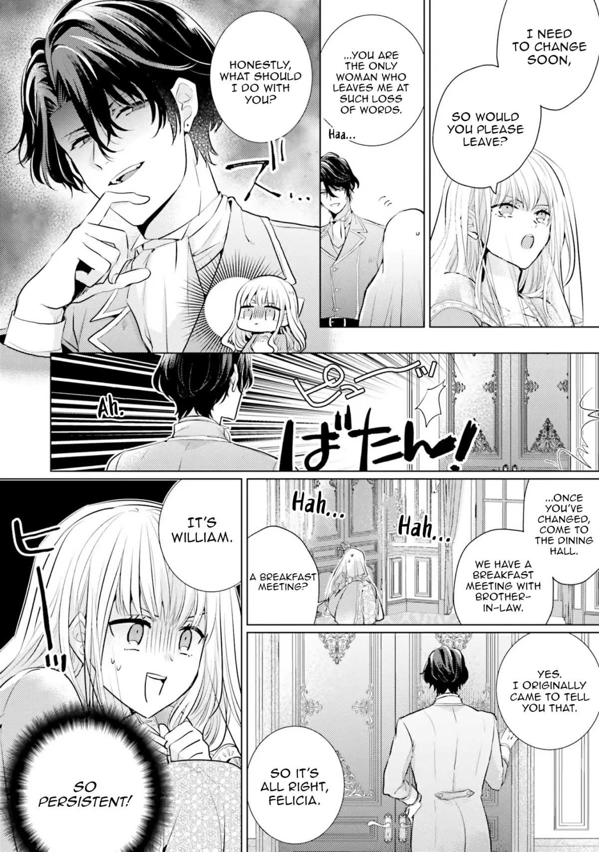 Since a saintess is coming from another world, I, the hindrance, want to disappear Chapter 6 page 34 - 
