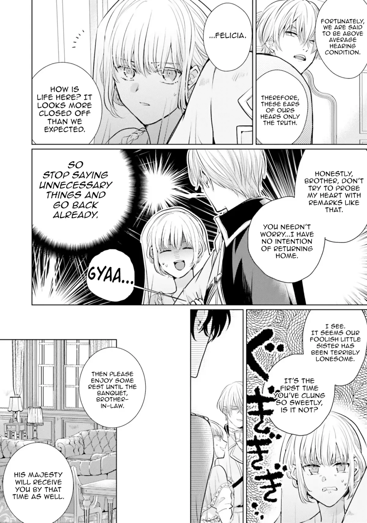 Since a saintess is coming from another world, I, the hindrance, want to disappear Chapter 6 page 6 - 