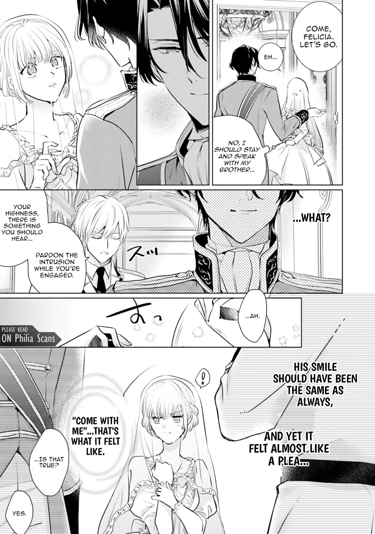 Since a saintess is coming from another world, I, the hindrance, want to disappear Chapter 6 page 7 - 