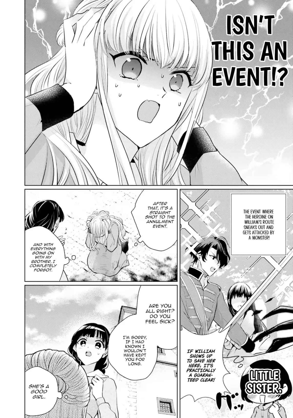 Since a saintess is coming from another world, I, the hindrance, want to disappear Chapter 7 page 14 - 