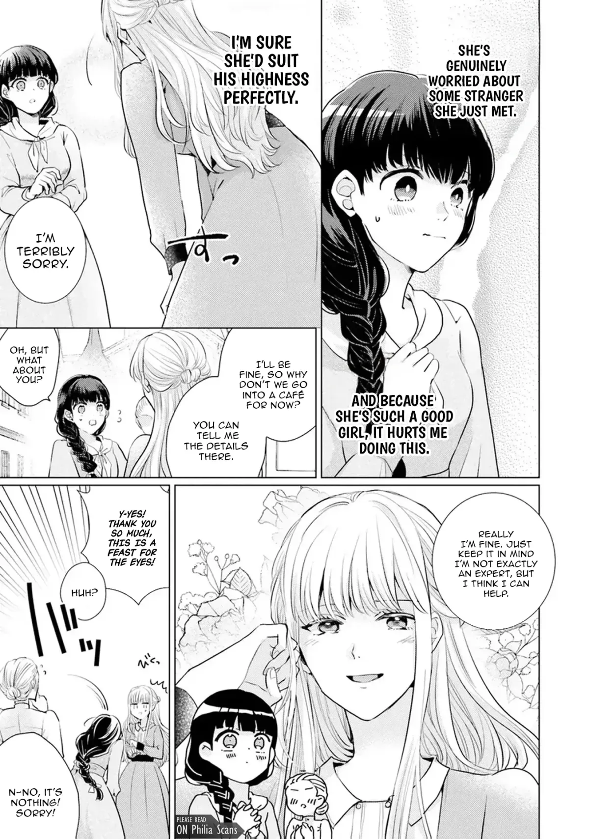 Since a saintess is coming from another world, I, the hindrance, want to disappear Chapter 7 page 15 - 