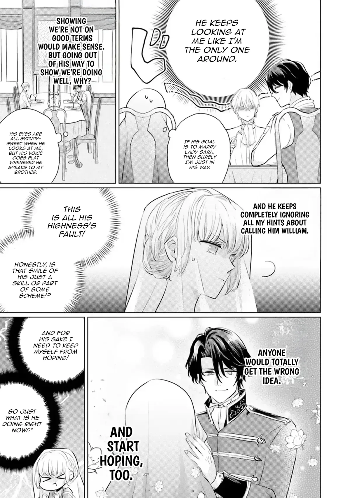 Since a saintess is coming from another world, I, the hindrance, want to disappear Chapter 7 page 3 - 