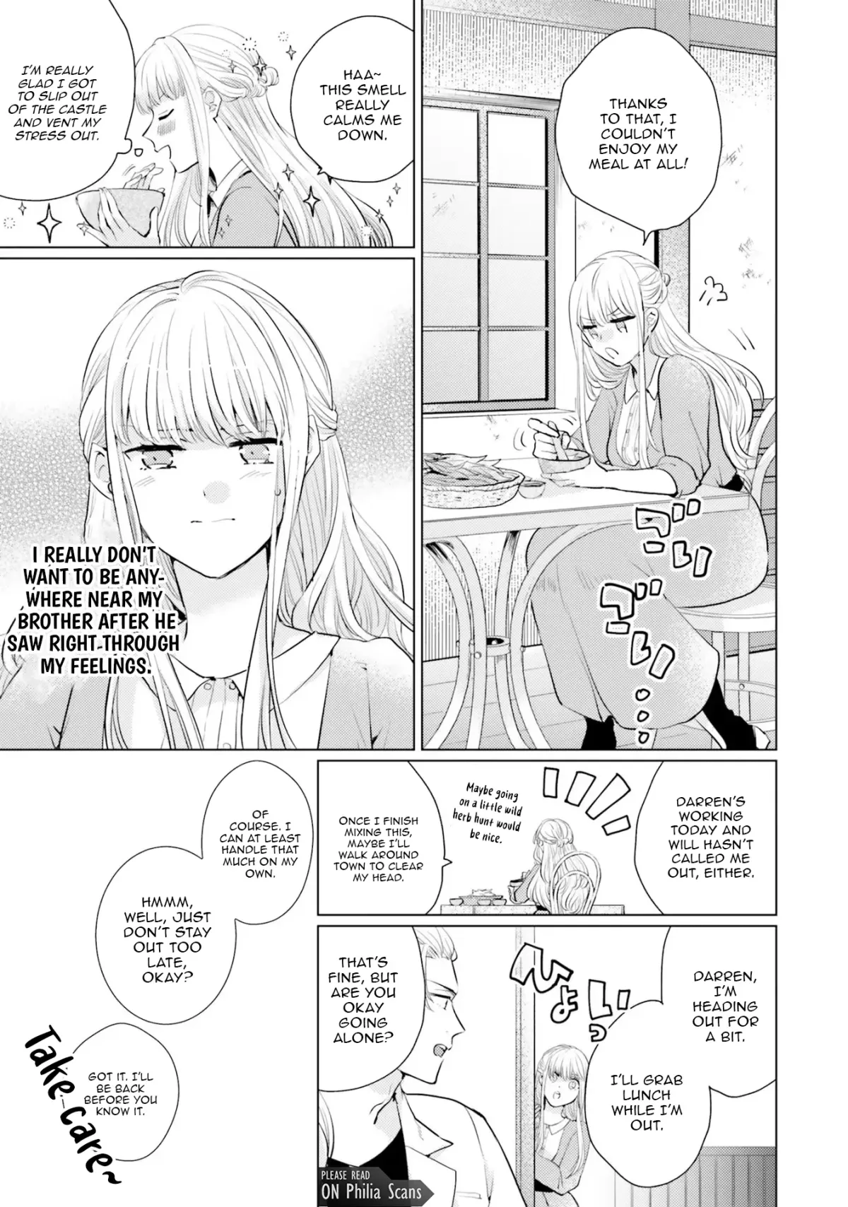 Since a saintess is coming from another world, I, the hindrance, want to disappear Chapter 7 page 5 - 