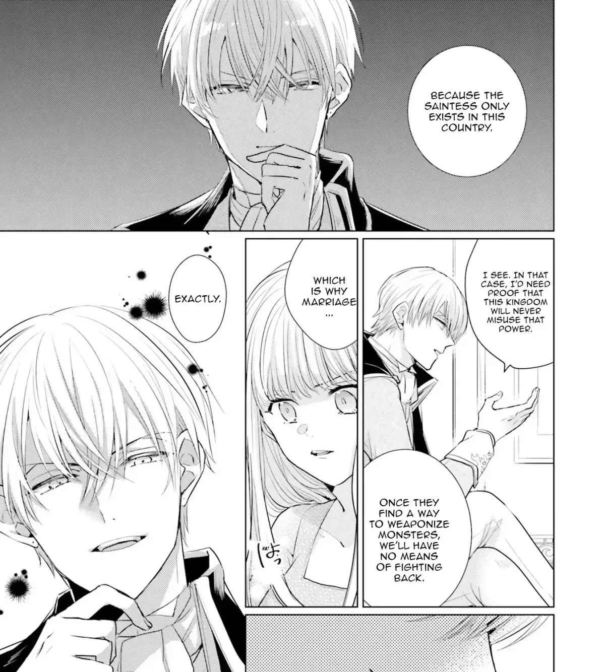 Since a saintess is coming from another world, I, the hindrance, want to disappear Chapter 8 page 25 - 