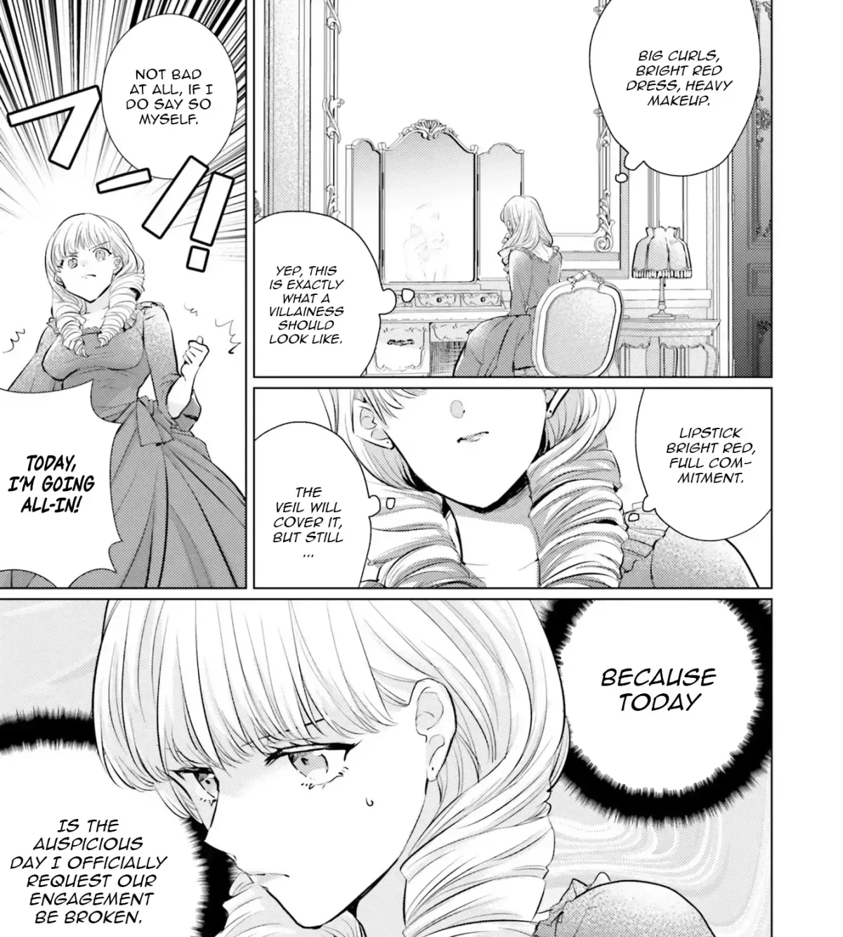 Since a saintess is coming from another world, I, the hindrance, want to disappear Chapter 8 page 45 - 