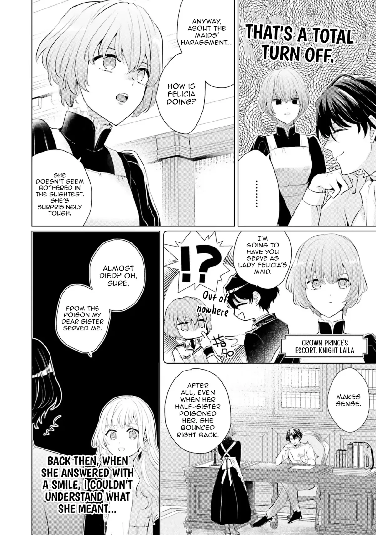 Since a saintess is coming from another world, I, the hindrance, want to disappear Chapter 9 page 14 - 