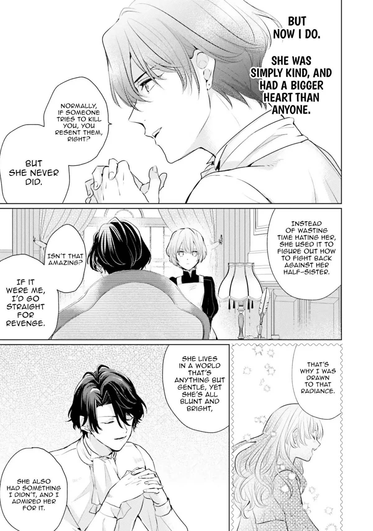 Since a saintess is coming from another world, I, the hindrance, want to disappear Chapter 9 page 15 - 