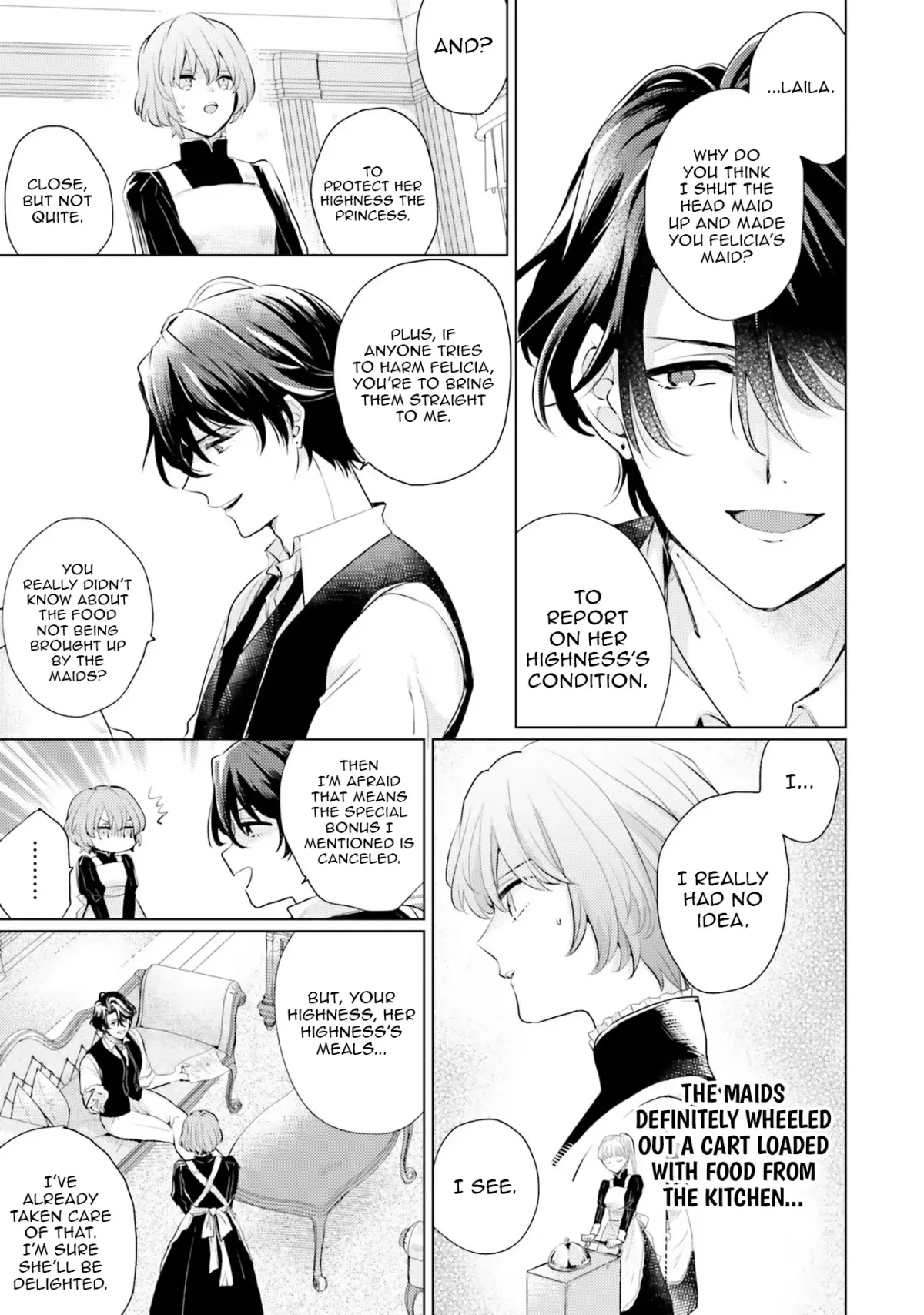 Since a saintess is coming from another world, I, the hindrance, want to disappear Chapter 9 page 19 - 