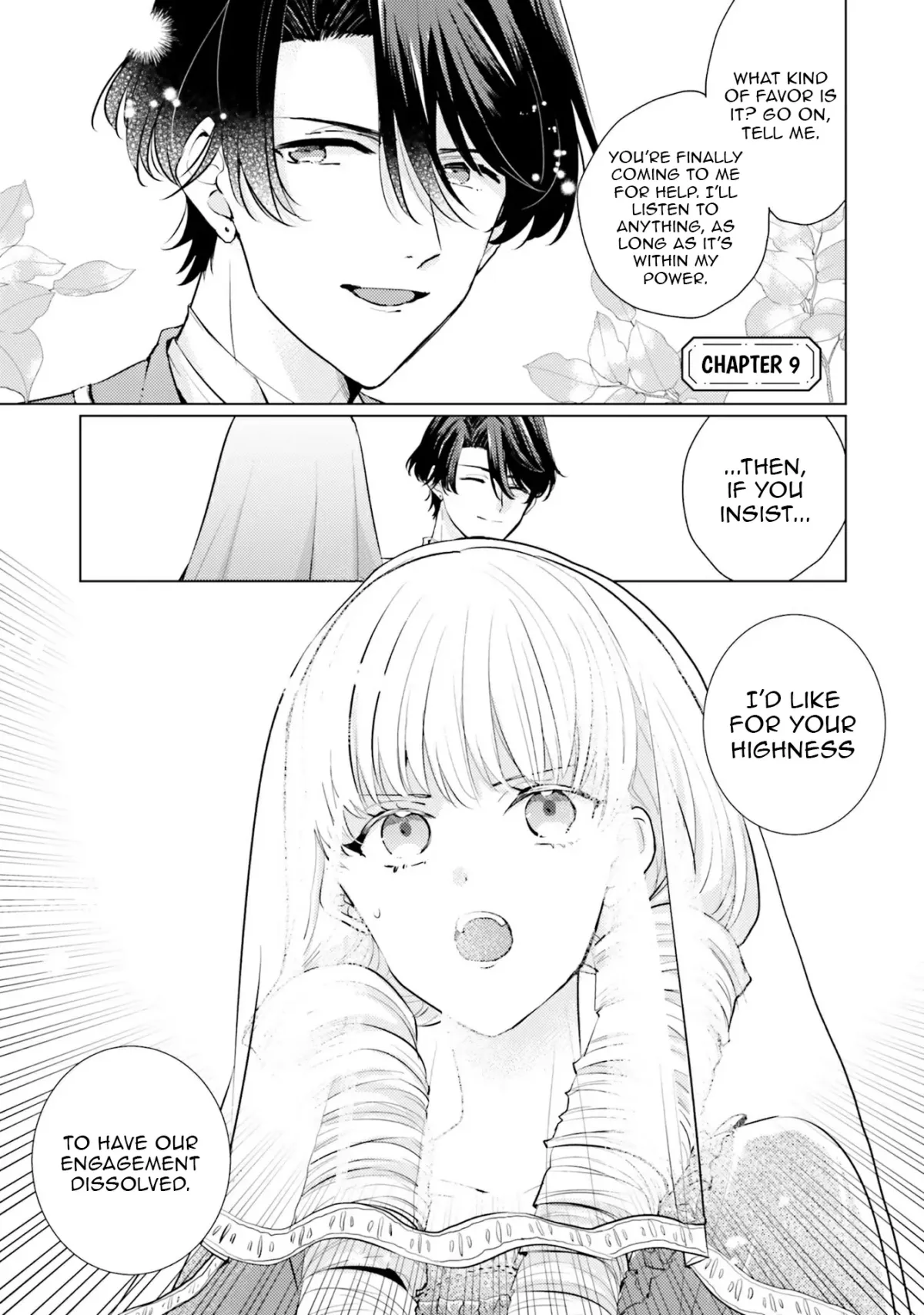 Since a saintess is coming from another world, I, the hindrance, want to disappear Chapter 9 page 3 - 