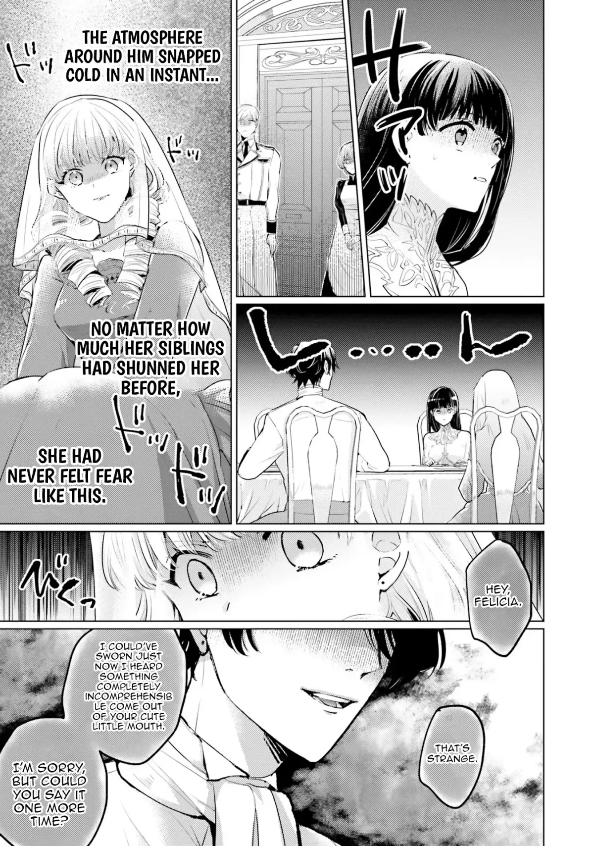 Since a saintess is coming from another world, I, the hindrance, want to disappear Chapter 9 page 27 - 