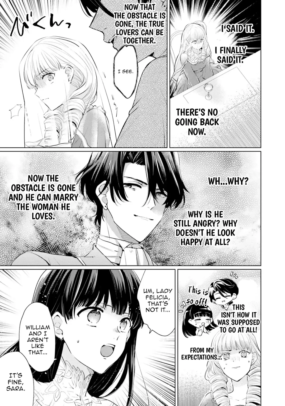 Since a saintess is coming from another world, I, the hindrance, want to disappear Chapter 9 page 29 - 