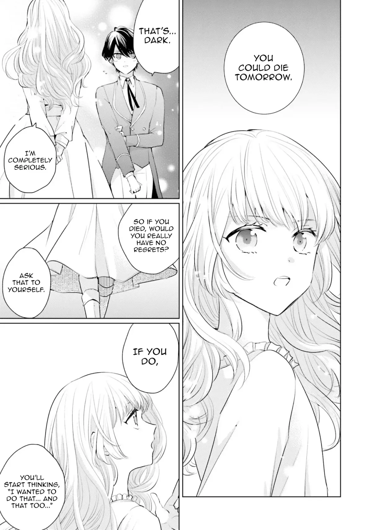 Since a saintess is coming from another world, I, the hindrance, want to disappear Chapter 9 page 7 - 