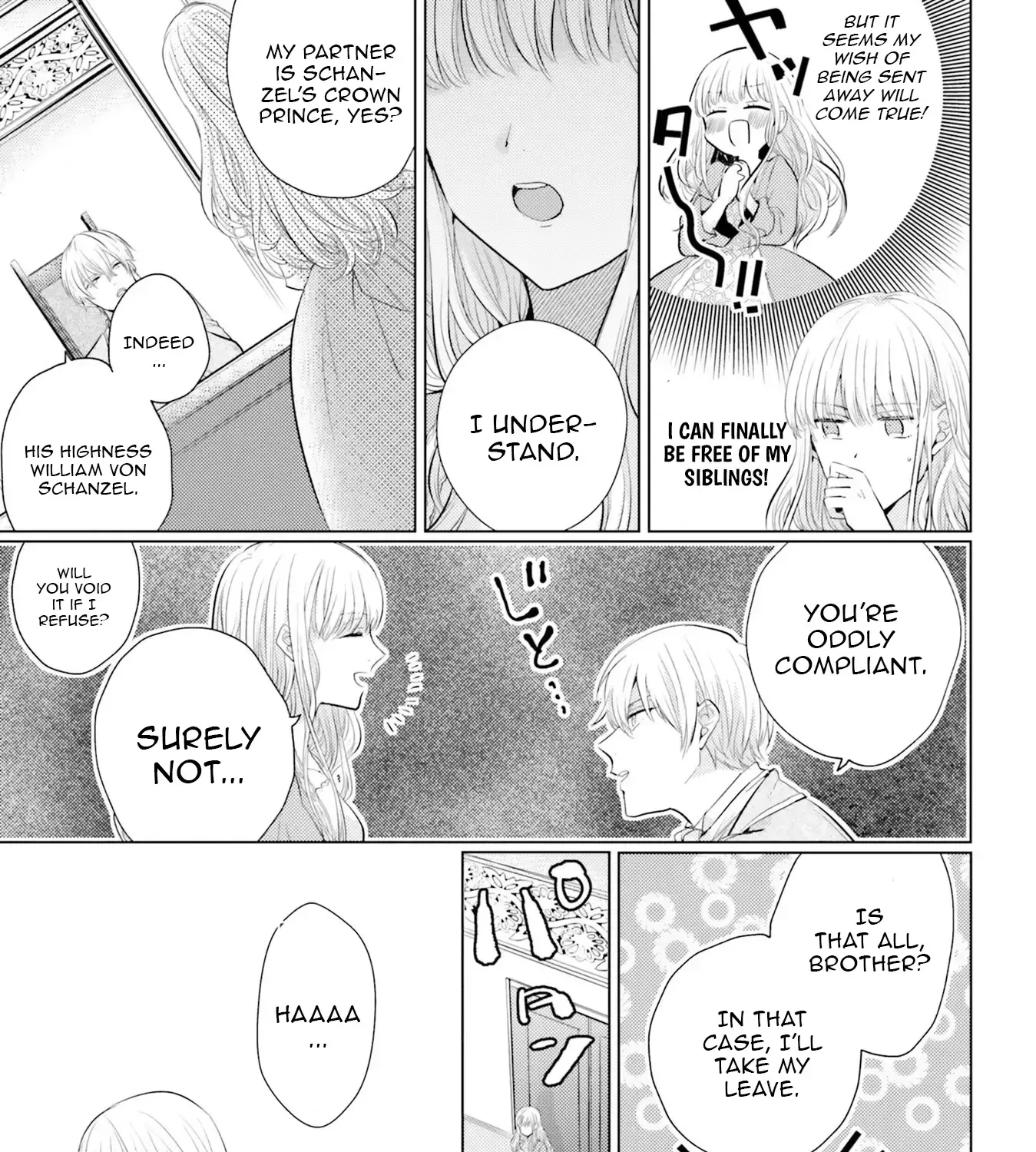 Since a Saintess Is Coming from Another World, I, the Hindrance, Will Disappear Chapter 1 page 31 - 