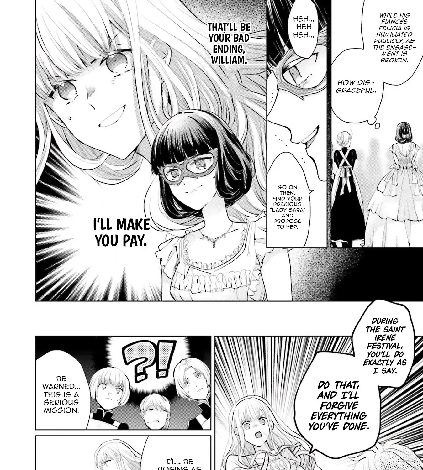 Since a Saintess Is Coming from Another World, I, the Hindrance, Will Disappear Chapter 10 page 44 - 