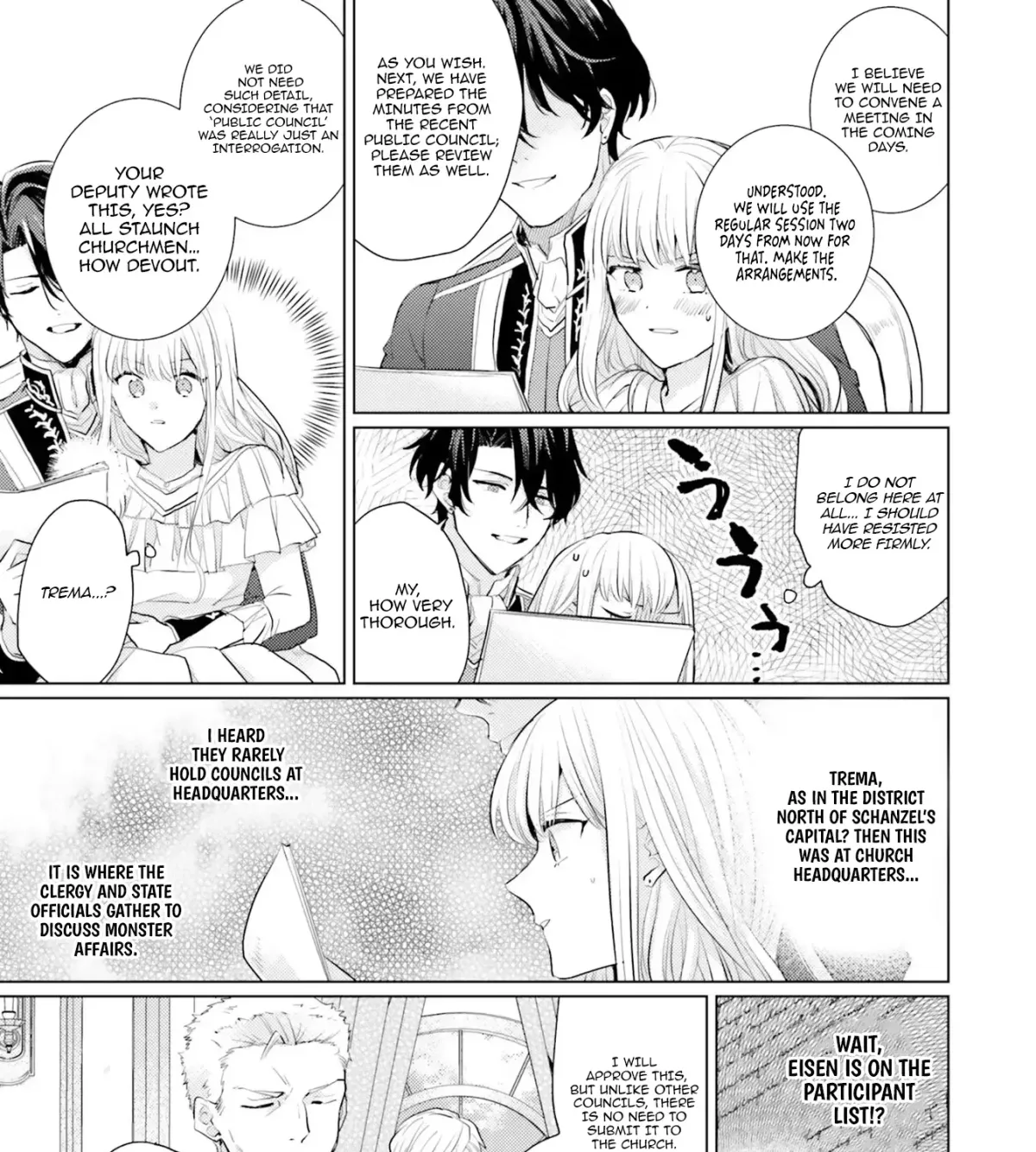 Since a Saintess Is Coming from Another World, I, the Hindrance, Will Disappear Chapter 12 page 57 - 