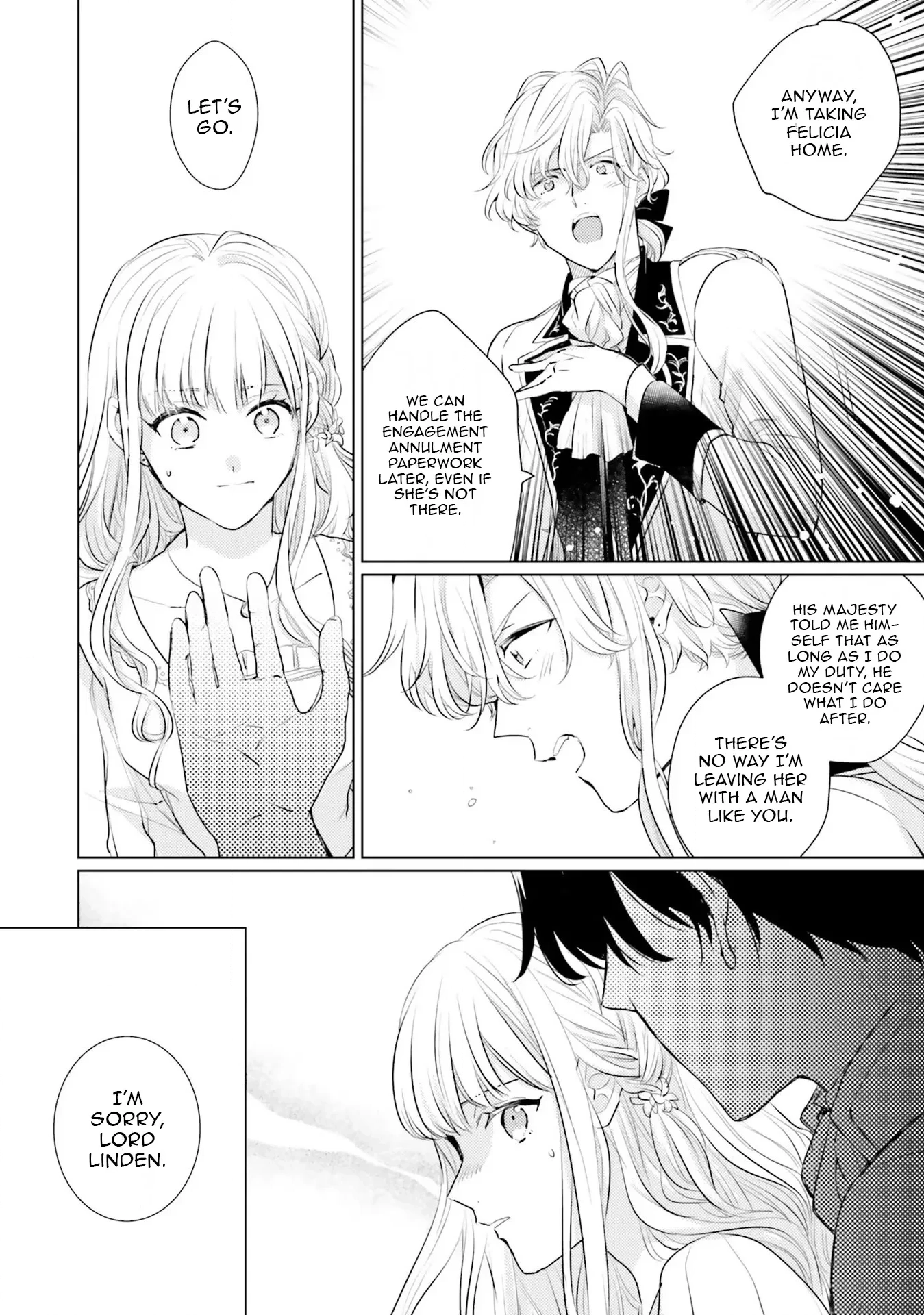 Since a Saintess Is Coming from Another World, I, the Hindrance, Will Disappear Chapter 14 page 25 - 