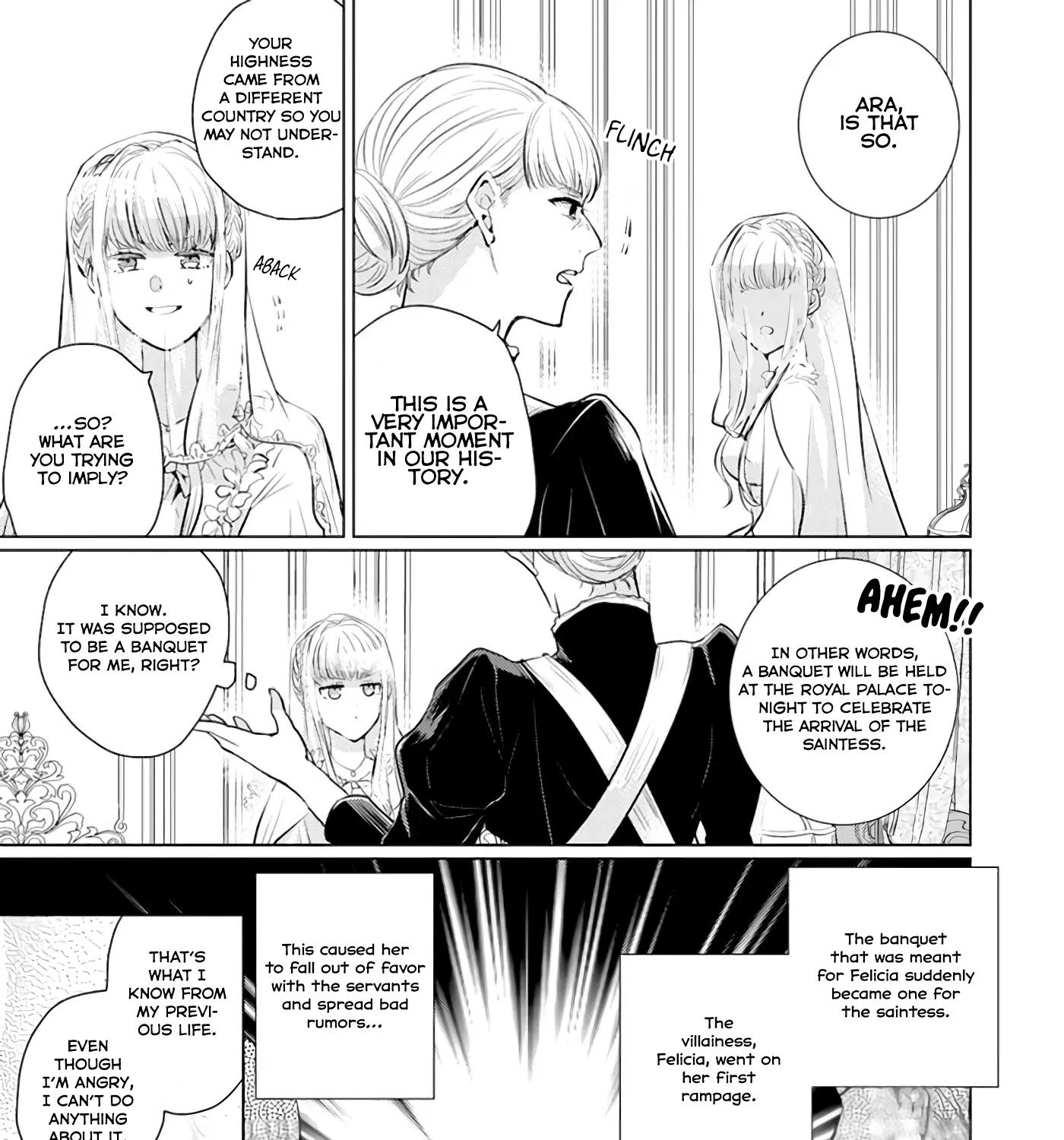 Since a Saintess Is Coming from Another World, I, the Hindrance, Will Disappear Chapter 2.1 page 13 - 
