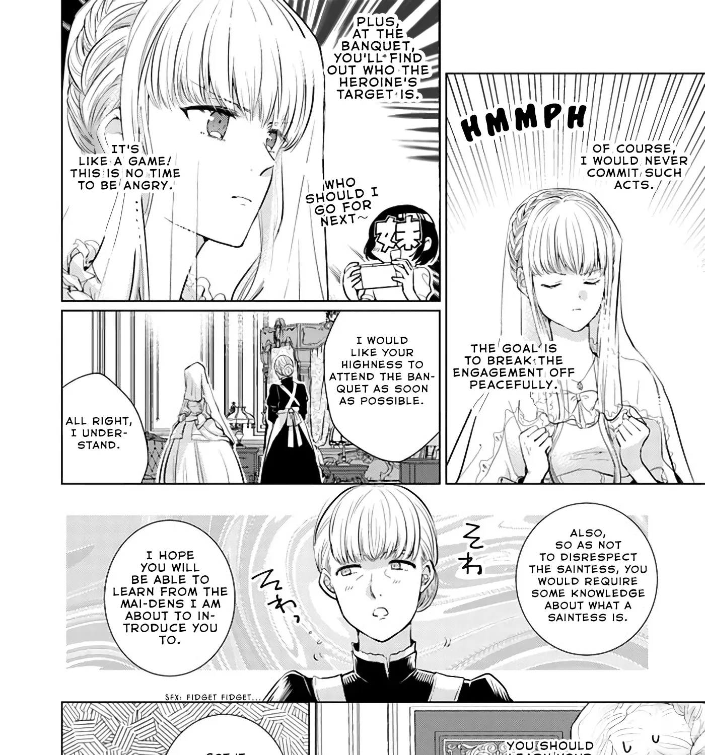 Since a Saintess Is Coming from Another World, I, the Hindrance, Will Disappear Chapter 2.1 page 15 - 