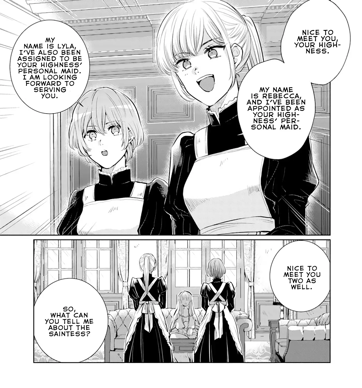Since a Saintess Is Coming from Another World, I, the Hindrance, Will Disappear Chapter 2.1 page 17 - 