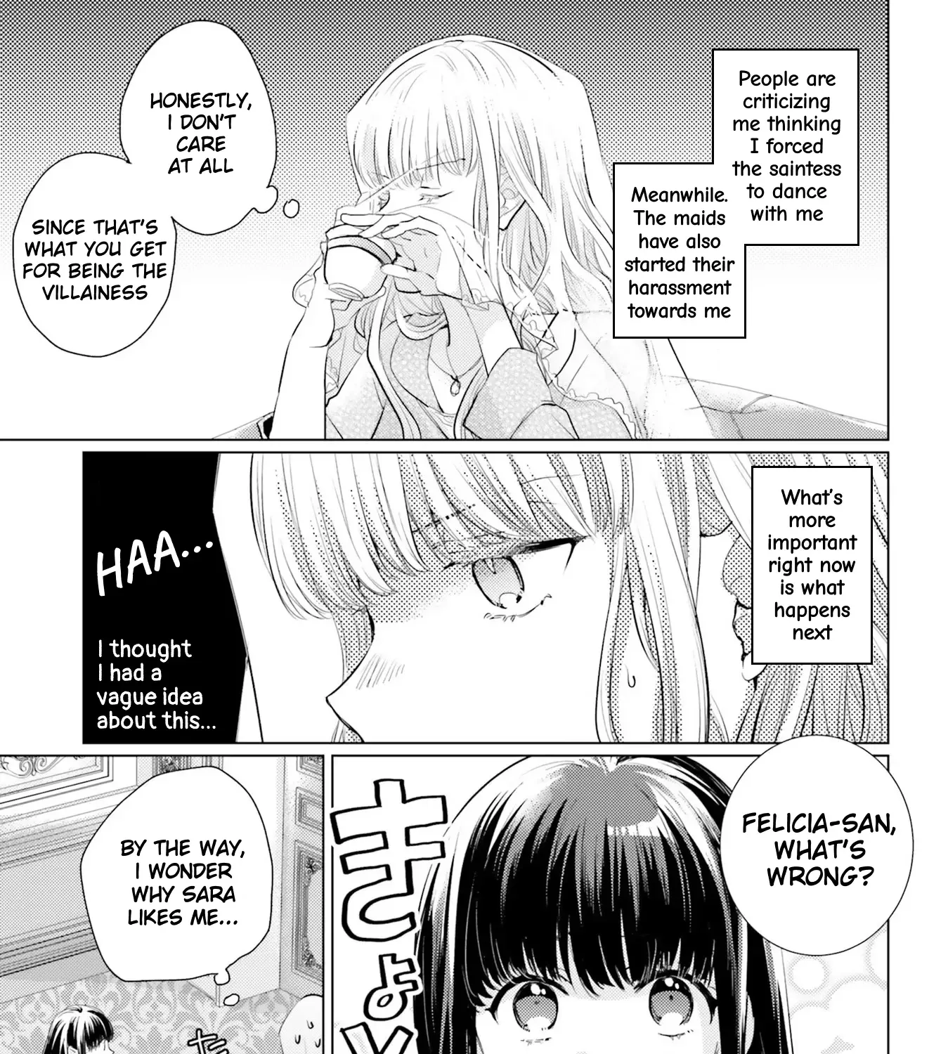 Since a Saintess Is Coming from Another World, I, the Hindrance, Will Disappear Chapter 2.4 page 1 - 