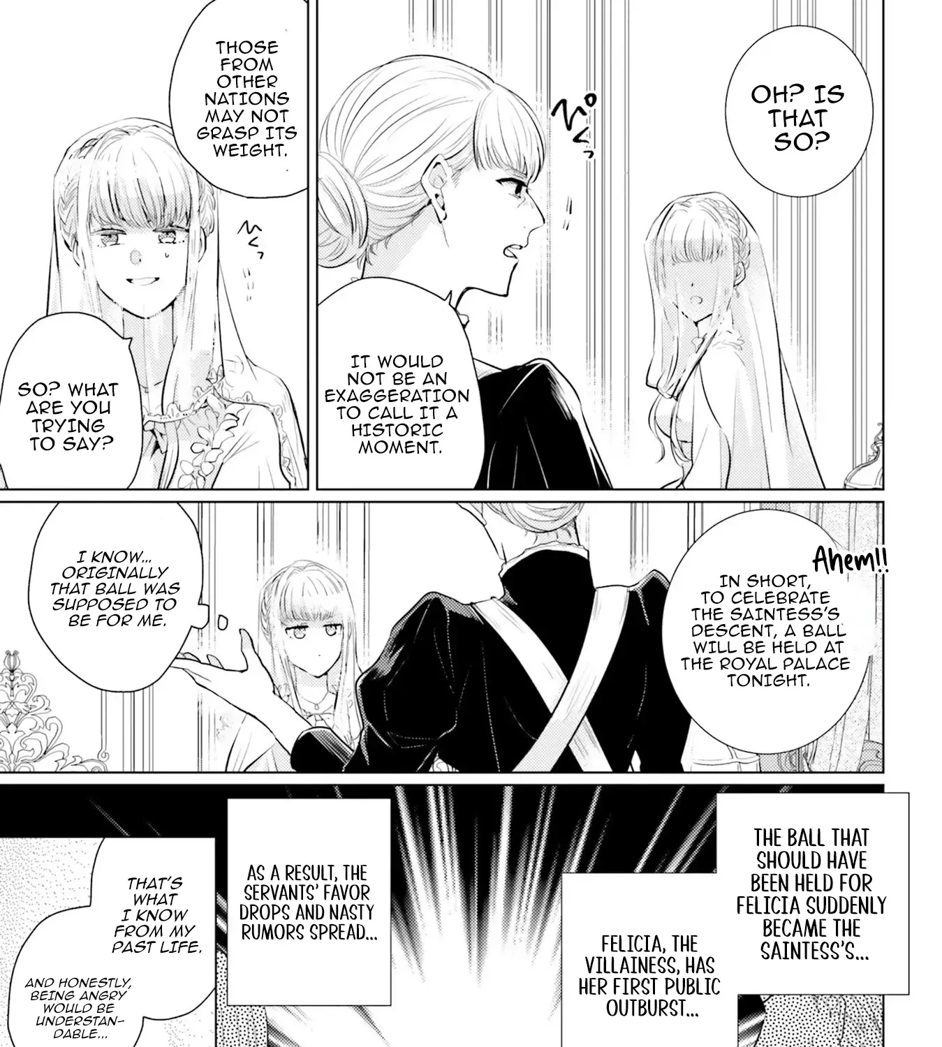 Since a Saintess Is Coming from Another World, I, the Hindrance, Will Disappear Chapter 2 page 13 - 