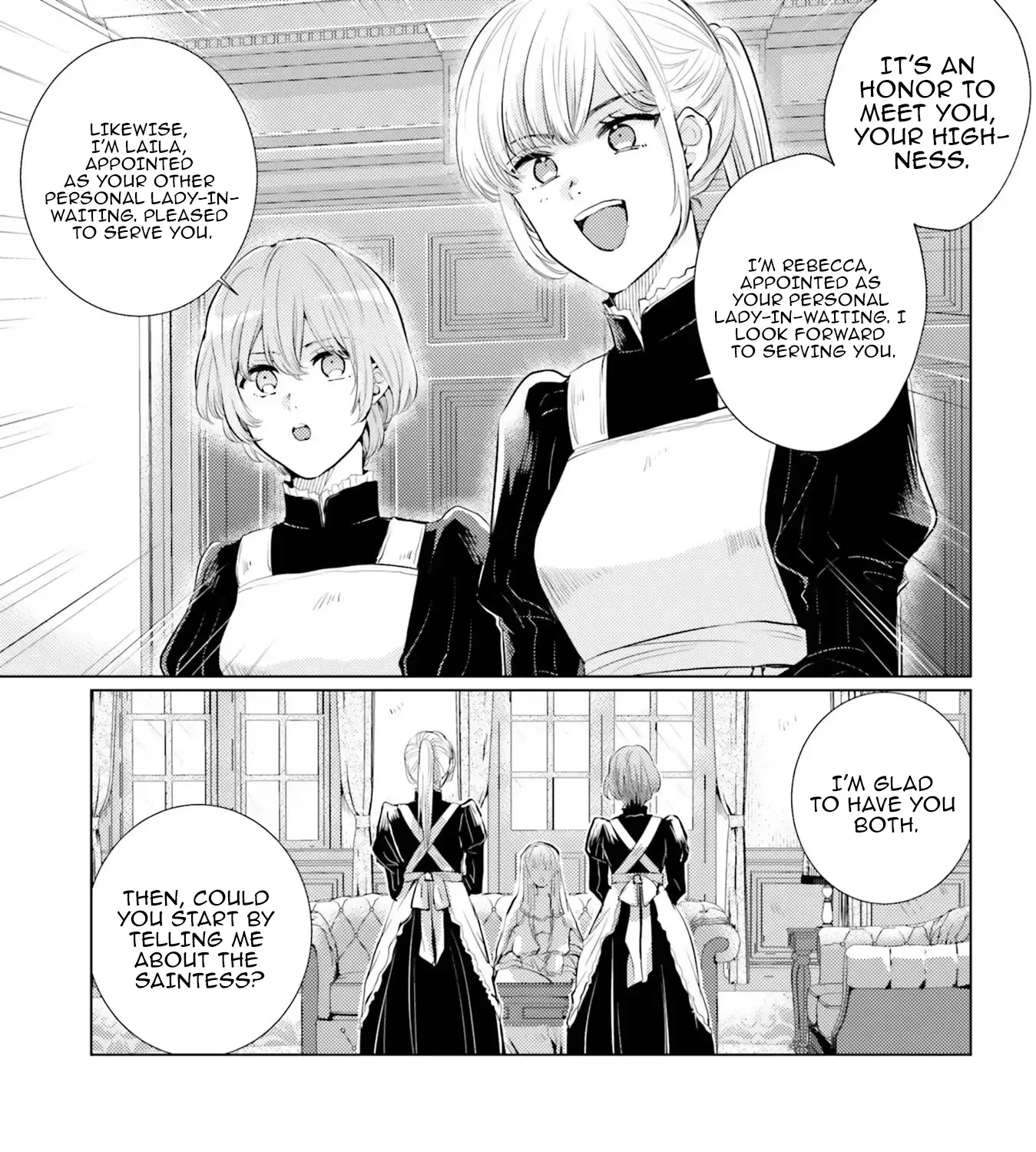 Since a Saintess Is Coming from Another World, I, the Hindrance, Will Disappear Chapter 2 page 17 - 