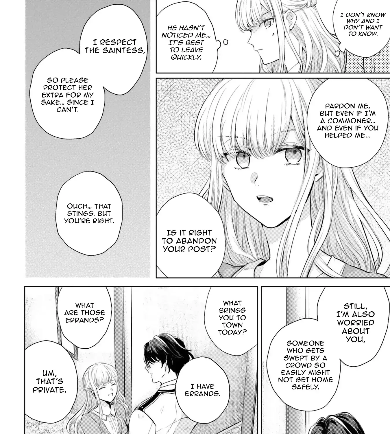 Since a Saintess Is Coming from Another World, I, the Hindrance, Will Disappear Chapter 3 page 24 - 