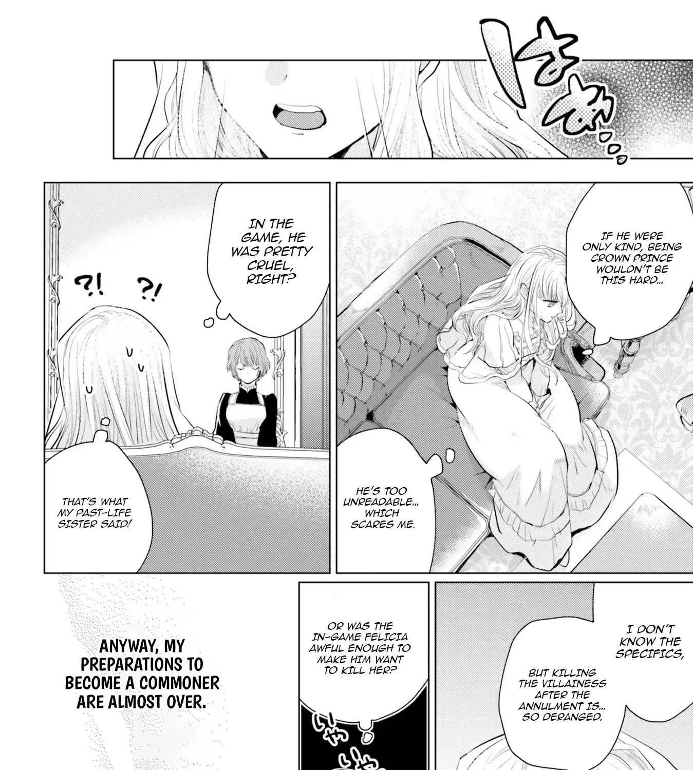 Since a Saintess Is Coming from Another World, I, the Hindrance, Will Disappear Chapter 4 page 44 - 
