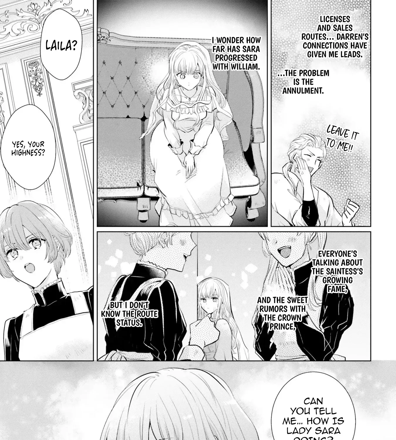 Since a Saintess Is Coming from Another World, I, the Hindrance, Will Disappear Chapter 4 page 46 - 