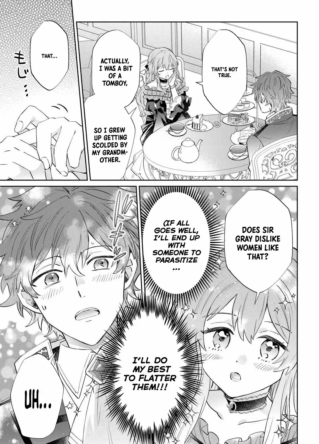 Since I was born a noble lady, I want to live my long-desired lazy NEET life. Chapter 1 page 22 - 