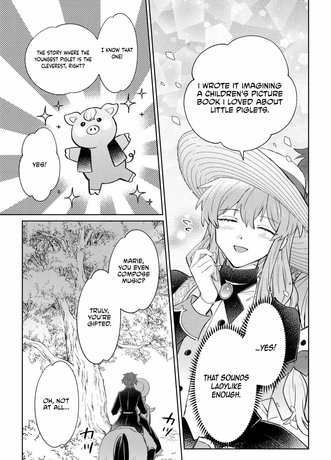 Since I was born a noble lady, I want to live my long-desired lazy NEET life. Chapter 3 page 47 - 