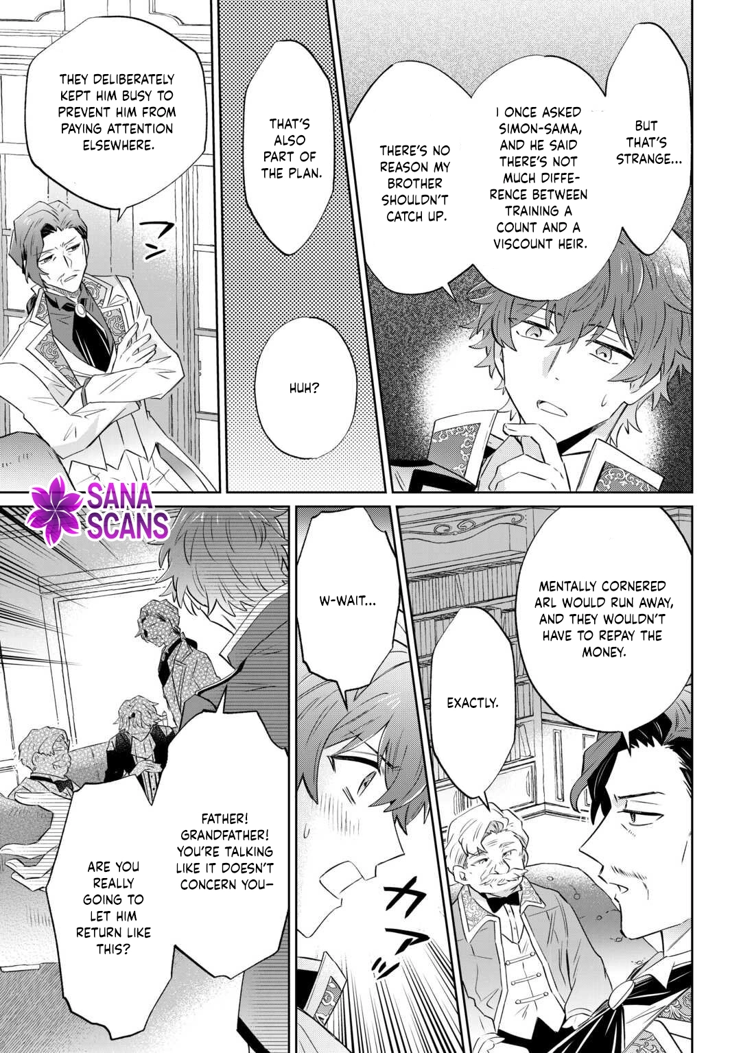 Since I was born a noble lady, I want to live my long-desired lazy NEET life. Chapter 8 page 25 - 