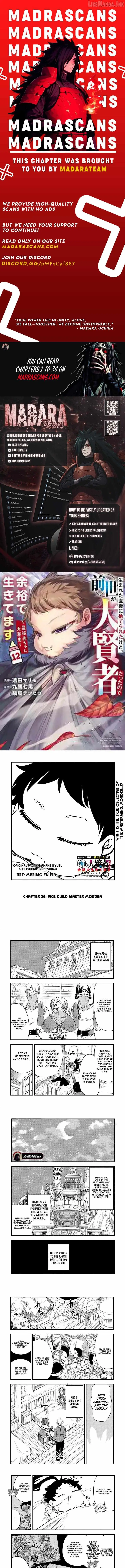 Since My Previous Life was a Wise Man, I can Afford to Live. Chapter 36 page 1 - 