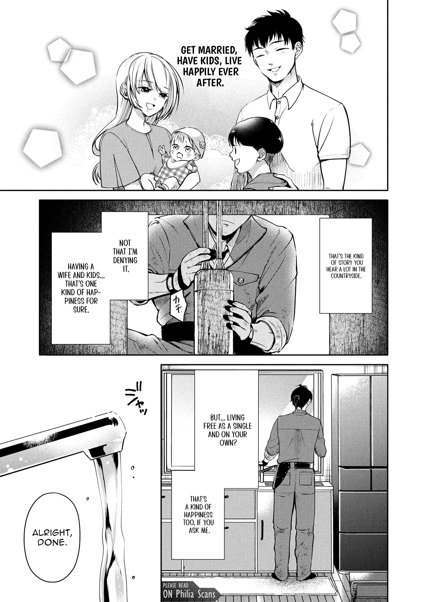 Single Middle-Aged Man’s Isekai Life Chapter 1 page 4 - 